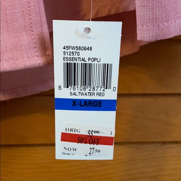 Izod button down shirt men’s size XL - Picture 4 of 5